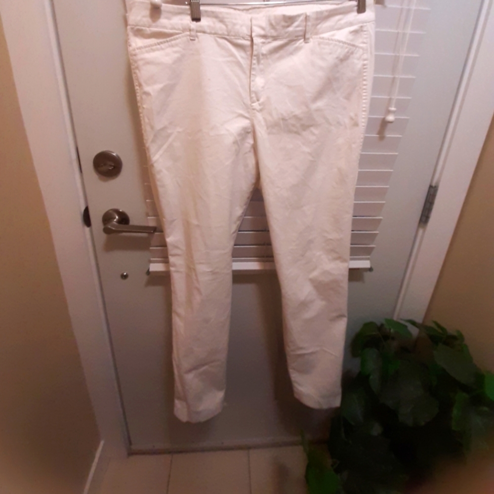 Old navy cargo white  pants